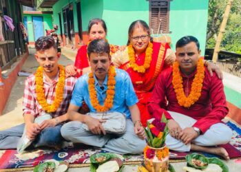 ३० वर्षपछि दिदी–भाइको पुनर्मिलन : भाइटिकाको भावनाले गदगद परिवार