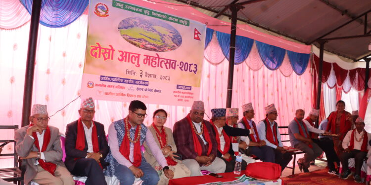 पाल्पाको अर्गलीमा आलु महोत्सव सम्पन्न