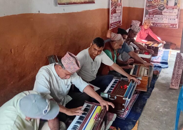 ४० दिने हार्मोनियम प्रशिक्षण गुल्मीको सत्यवतीमा सुरु