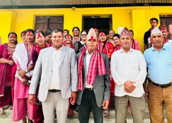 रामकोट आधारभूत विद्यालयमा नयाँ व्यवस्थापन समितिको अध्यक्षमा आचार्य चयन