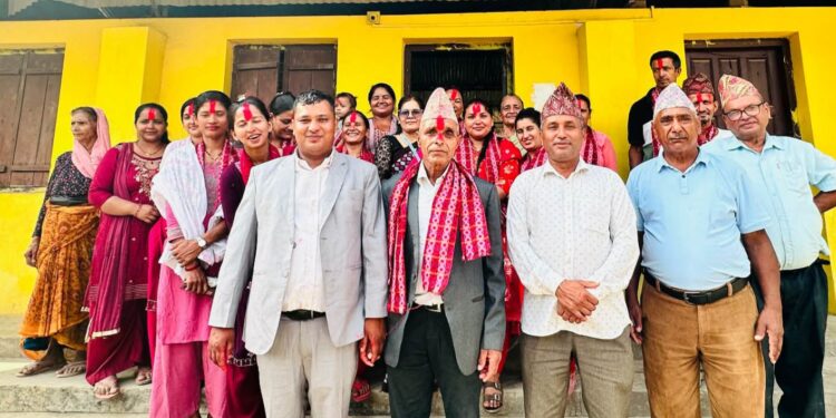 रामकोट आधारभूत विद्यालयमा नयाँ व्यवस्थापन समितिको अध्यक्षमा आचार्य चयन