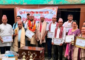 सत्यवती–६ मा ४० दिने हार्मोनियम तालिम सम्पन्न : ग्रामीण प्रतिभा उजागर गर्दै २० प्रशिक्षार्थी दीक्षित